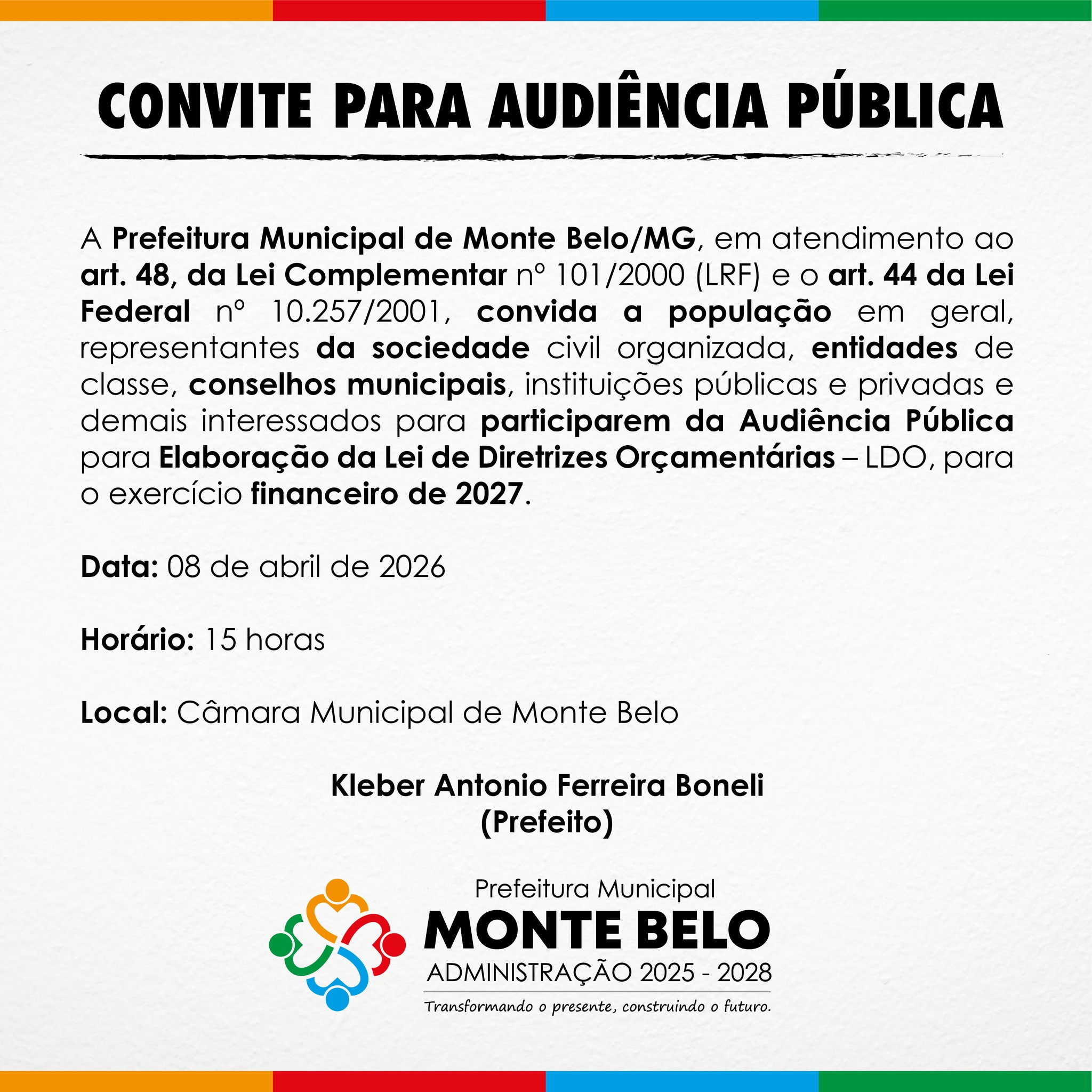 Prefeitura será premiada com selo digital por transparência na prestação de contas