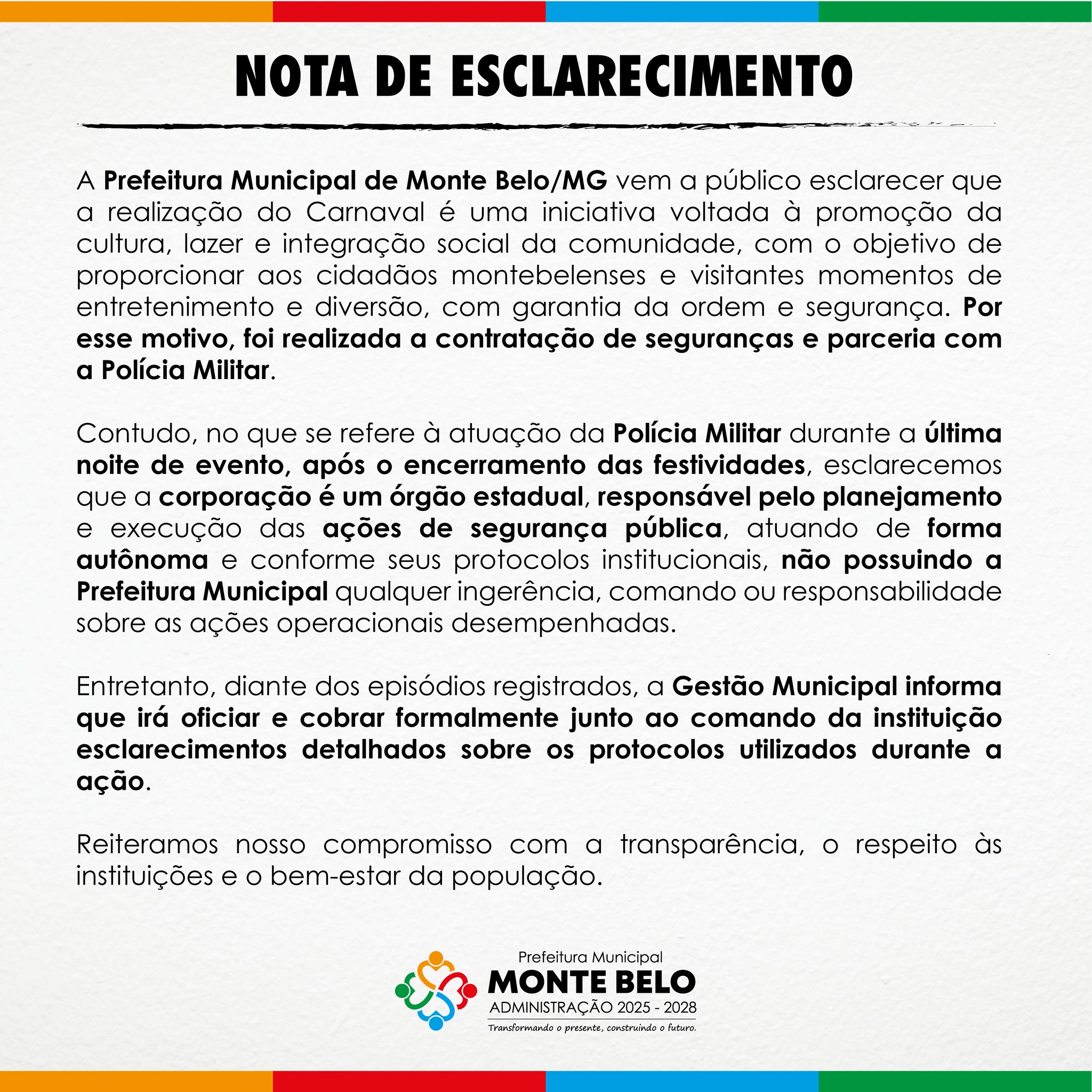 Prefeitura será premiada com selo digital por transparência na prestação de contas